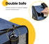 Cat Carrier Airline Approved, Soft-Sided Dog Carrier with Safety Leash, Collapsible Pet Transport Carrier for Cats,