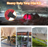 Upgrade Large Tarp Clips, 24 PCs Heavy Duty Lock Grip Tarp Clamps with Carabiner for Camping, Awnings, Canopies