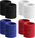 BEACE Sweatbands Sports Wristband for Men & Women -8pcs Moisture Wicking Athletic