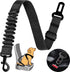 Famstar Dog Seat Belt Retractable Dog Car Harness 1 Pack Adjustable Elastic Bungee