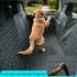 3, 100% Hammock Meginc Dog Seat Covers for Back Seat, Dog Car Seat for Tesla Model Waterproof Pet Seat Cover Protects