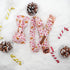 Elegant Little Tail Dog Collar with Bow - Christmas Gingerbread Man Adjustable Collar for X-Large Dogs