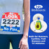 (4pcs) bibSNAPS Race Bib Clips - Safety Fasteners, Secures Running, Marathon, Cycling & Event Number, Non Magnetic