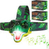 Skywin Kids Headlamp, 2 Pack Dinosaur Headlamp for Kids, Squeeze Mouth to Switch, Adjustable Strap for Camping