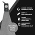 Magnetic Golf Towel with Clip for Men & Women, Waffle Weave Microfiber Towel for Strong Hold to Golf Bags