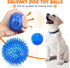 9 Pcs Dog Squeaky Toys Set - Bone and Donut Shape Teething Toys for Small and Medium Dogs, TPR Rubber Chew Toy