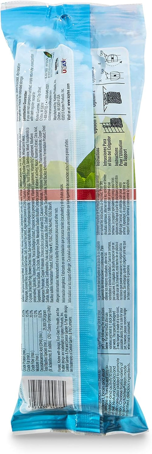 Kaytee Honey Flavor Treat Stick for Parrots, 7 oz