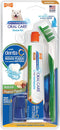 Nylabone Advanced Oral Care Natural Dog Dental Kit, Peanut Flavor, 2.5 oz.