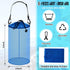6 3 Berlune Pcs Boat Trash Bag Hoop Mesh Trash Bags, Reusable Outdoor Garbage Can Container Boat Accessories Organizer