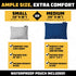 Wise Owl Outfitters Camping Pillow - Memory Foam Travel Pillow for Airplane Sleeping, Hiking, and Outdoor Use
