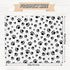 Dog Paw Print Fuzzy Throw Blanket Decorative Cute Soft Cozy Flannel Blanket for Medium Small Pet Puppy Essentials Home Bed Sofa Car Protector, 50 x 60in by JarThenaAMCS