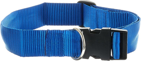 Nylon Pet Dog Collar, X-Large, Assorted Colors