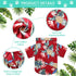 4 Pieces Pet Summer T-Shirts, Hawaii Style Floral Dog Shirt Hawaiian Printed Breathable Cool Clothes for Small Puppy