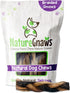 Nature Gnaws Braided Gnaws for Dogs - 5-6" (10 Count), Long Lasting Natural Beef Bully Stick Combo