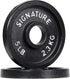 Signature Fitness Deep Dish 2-Inch Olympic Cast Iron Weight Plates with E-Coating by Signature Fitness