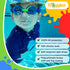 Frogglez Anti-Fog Swimming Goggles for Kids Under 10, Recommended by Olympic Swimmers