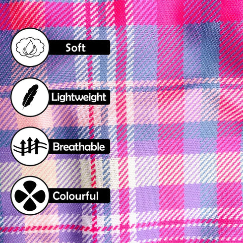 PET SHOW 4 Pack Paw Bone Printed Dog Clothes Shirts Soft Vest Lightweight Sleeveless Cats Doggies T-Shirts Puppies Tank Top Tee for Small Medium Dogs White Black Pink Blue (X-Large, Pink for Girls)