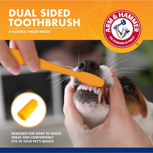 Hammer Hammer Arm & for Pets Dog Dental Care Fresh Breath Kit | Includes Arm & Baking Soda Dog Toothpaste and Dog