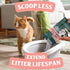 Sprinkle & Sweep Litter Box Deodorizer, Non-Toxic Cat Litter Deodorizer, Eliminates Foul Odors, One Month Supply (8oz)