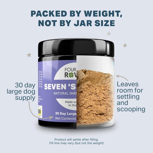 FOUR LEAF ROVER Beef Heart Treats with Seven Shrooms - Healthy Dog Snacks