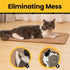 Cat Scratcher Mat - Natural Sisal with Sticky Velcro Tapes, Horizontal Floor Pads for Indoor Cats