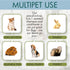5 in 1 Cocoa Butter Leave-in Conditioner Lotion for Dogs & Cats, Pet Hot Spot Cream for Allergies, Skin Relief