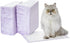 Amazon Basics Cat Pad Refills for Litter Box, Lemon Scent - Pack of 80, White, Purple
