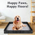 Large(37"x31"x2") Leekalos Portable Dog Pee Pads Holder for Travel, Puppy Pad Holder Foldable Liner Base, Dogs Litter