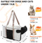 15 Lb Dog Car Seat for Small Dogs Adjustable Portable Center Console Dog Car Seat Removable Cat Booster Cars Seats