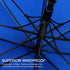 G4Free Vented UV Golf/Beach Umbrella, 68" Arc Auto Open Oversize Windproof Sun Shade Rain Umbrella