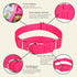 Country Brook Petz Martingale Dog Collar, Heavy-Duty Training Collar, Hot Pink, 3/4 Inch, Small, No Buckle