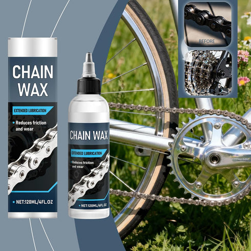 Generic 120ml Bike Chain Lube - Bike Chain Lubricating Wax, Mountain Bicycles Lubricant for Bicycle Motorcycle Road