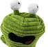 goDog PlayClean Germs Squeaky Plush Dog Toy, Green, Small with Chew Guard Technology