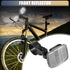 X AUTOHAUX 10pcs Mountain Bike Safety Warning Reflector Kit for Handlebar, Seatpost, Night Cycling, Red and White