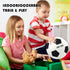 3/5 7 SRG Silent Foam Soccer Ball Airless Indoor House Ball for Quiet Training, Soft Durable Foam Design, Multi-Use