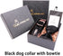ARING PET Bowtie Dog Collar, Velvet Dog Collars with Removable Bowtie, Adjustable for Girl and Boy Dogs