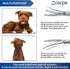 Curved Dog Grooming Scissors, 6.69 inches Round Tips Pet Grooming Shears for Dog Cat Hair Trimming