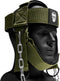 Gymreapers Neck Harness for Neck Strength, Reduce Pain - Neck Trainer with 29” Heavy Duty Chain & Adjustable Strap