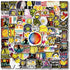 Softball Stickers 100PCS, Accessories & Gifts for Girls & Boys, Helmet Decals for Sports Enthusiasts