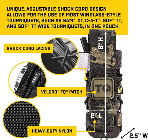 HSGI Tourniquet Taco with Patch in Multicam
