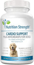 Cardio Support for Dogs with L-Carnitine, L-Taurine, Coenzyme Q10, Vitamin E, 120 Chewable Tablets