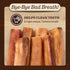 EVER FARM (6", 10 Pack) 100% Pet Odor-Free Extra Thick Jumbo Bully Sticks for Large Dogs All-Natural, Long-Lasting Dog