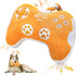 Interactive Plush Dog Toy: Squeaky Dog Toys with Crinkle Paper, Gaming Controller Shape, Rope Toys for Puppy, Small,