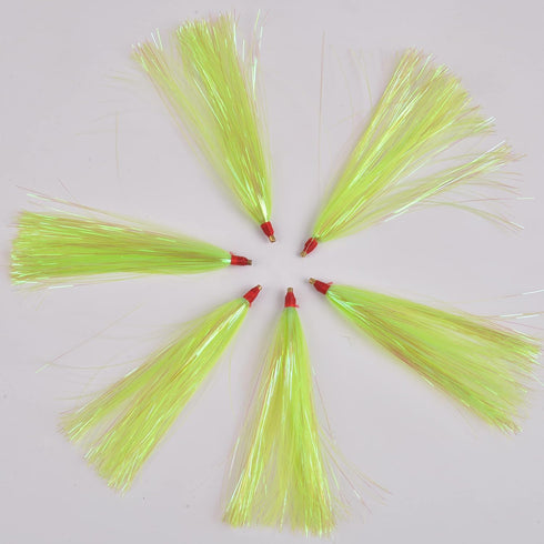 Fishing Teasers, 12/18pcs Squid Teaser Fishing Mylar Flash for Flounder Rigs, Saltwater Fishing Lure in 3 Colors