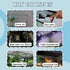DIY Fish Tank Lid Cover with Fresh Air Netting, Adjustable Size Max 37''X18'', Prevent Fish from Jumping