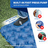 HiiPeak Sleeping Pad for Camping, Ultralight Inflatable Mat with Built-in Foot Pump & Pillow