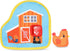 Fisher-Price Inspired Plush Chicken Coop Dog Toy - Peek-a-Boo Burrow Style