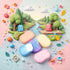 Fansoftiks 500 Paper,5 Sheets Colorful Disposable Soap Boxes Hand Cleaner Fragrance Mini Color Soap Papers for school