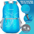 ZOMAKE Ultra Lightweight 20L Hiking Backpack, Packable Water Resistant Daypack for Women & Men (Light Blue)