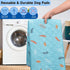 Washable Pee Pads for Dogs, 72"x72", Extra Large Reusable Puppy Training Pads for Indoor Playpen, Waterproof